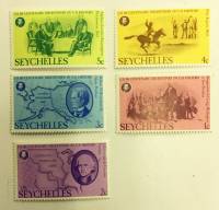 (--) Набор марок Сейшелы "5 шт."  Негашеные  , III O
