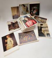 Набор открыток 200 шт СССР Искусство Живопись 