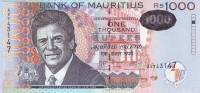 () Банкнота Маврикий 2007 год 1 000  ""   UNC