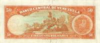 (№1964P-47a) Банкнота Венесуэла 1964 год "50 Boliacute;vares"