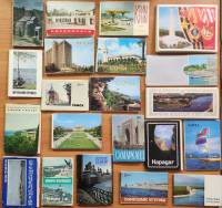 Наборы открыток 21 шт Города СССР России курорты Сочи полные комплекты открыток