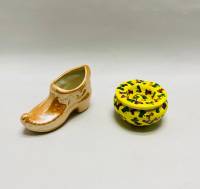 Набор пепельница фарфор 2 шт