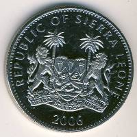 () Монета Сьерра-Леоне 2006 год 1  ""   Медь-Никель  UNC