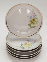 Блюдца чайные Пролетарий 6 штук СССР