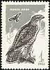 1965-133 Марка СССР Канюк   Хищные птицы III Θ