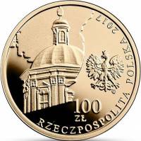 () Монета Польша 2017 год 100 злотых ""  Биметалл (Платина - Золото)  PROOF