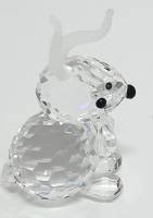 Сувенир "Заяц", 3,5*2 см, хрусталь Asfour, Египет, новый