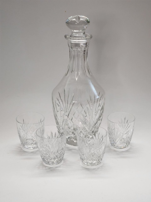 Графин и 4 стопки хрусталь