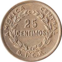 (№1935km171) Монета Коста-Рика 1935 год 25 Ceacute;ntimos
