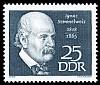 (1968-057) Марка Германия (ГДР) "Игнац Земмельвейс"    Известные личности II Θ