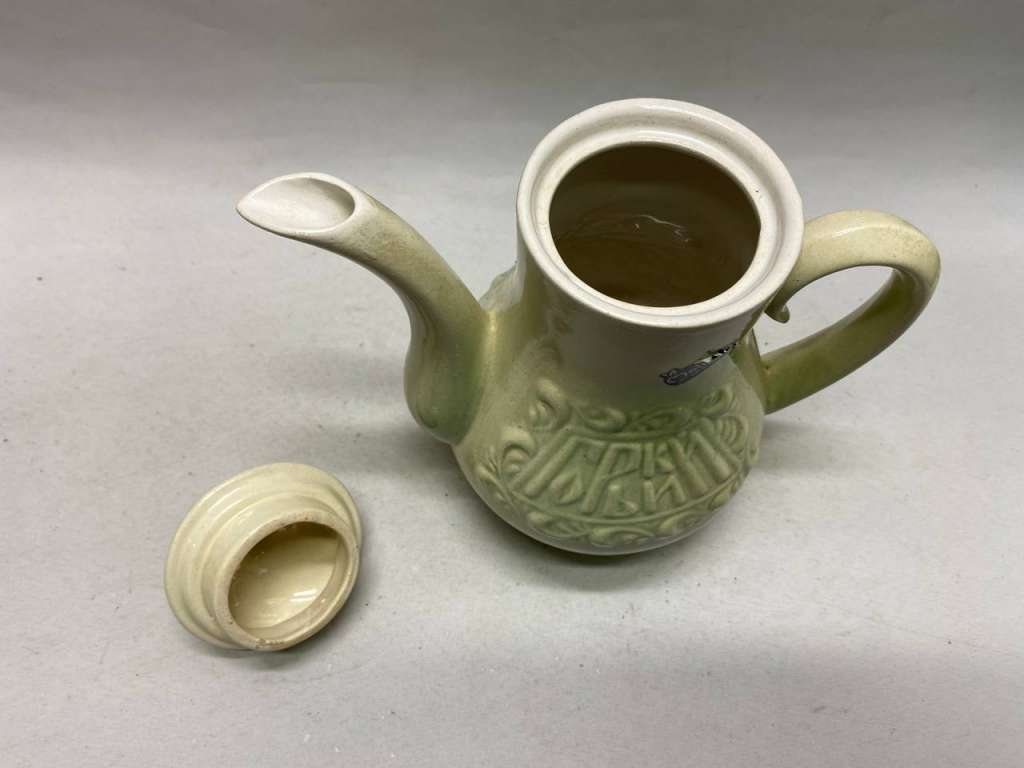 Чайник кофейник Горький керамика