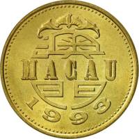 (№1993km72) Монета Макао 1993 год 50 Avos