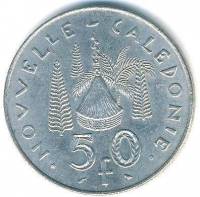 (№1967km7) Монета Новая Каледония 1967 год 50 Francs