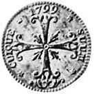 (№1799km58 (neuchatel)) Монета Швейцария 1799 год frac12; Batzen