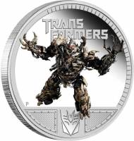 (№2011) Монета Тувалу 2011 год 1 Dollar (Мегатрон)
