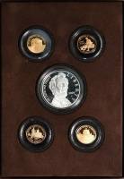 (2009, 5 м. proof, 1 д. + 4 м. по 1 ц. S) Набор США 2009 год  200-летие Линкольна  PROOF