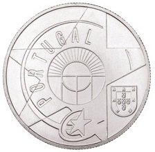 (2017) Монета Португалия 2017 год 5 евро &quot;Век стекла и железа&quot;  Медь-Никель  UNC