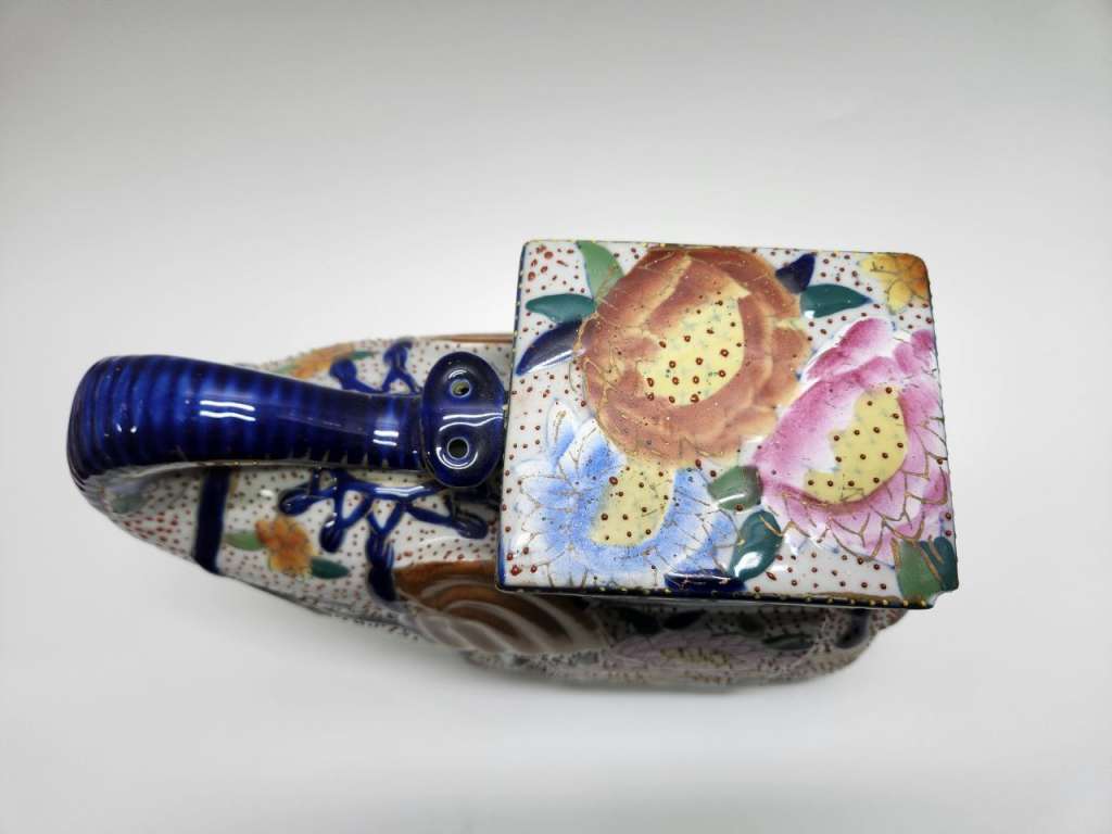 Большой Слон фарфор Фигурка Статуэтка садовая интерьерная (скол)