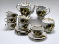 Чайный сервиз Полтавский фарфоровый завод 14 предметов