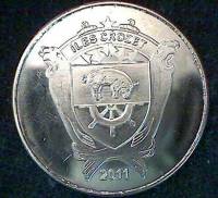 (№2011) Монета Фантастические выпуски 2011 год 10 Francs