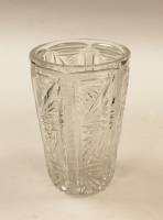 Ваза для букетов "Пальма", стекло (состояние на фото)