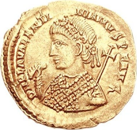 (№ (Без даты) ) Монета Римская империя 1970 год 1 Solidus
