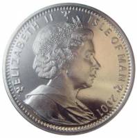 () Монета Остров Мэн 2001 год 1 крона ""   AU
