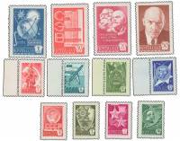 (1976-) Серия Набор марок (5 шт) СССР "Металлография на мелован"   , III O