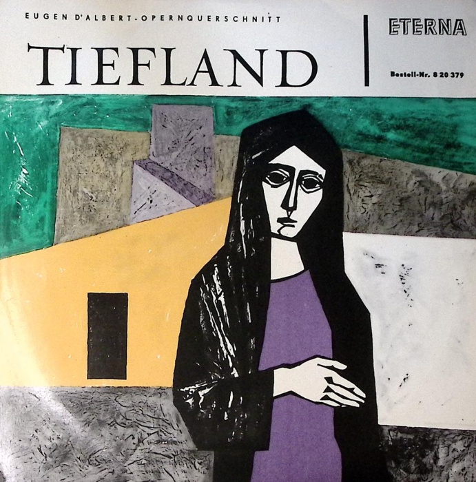 Пластинка виниловая , Долина Tiefland ETERNA 300 мм. Excellent
