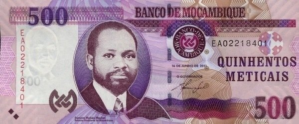 () Банкнота Мозамбик 2011 год 500  &quot;&quot;   UNC