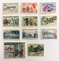 (--) Набор марок Мавритания "11 шт."  Негашеные  , III O