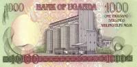 (,) Банкнота Уганда 1991 год 1 000 шиллингов    UNC