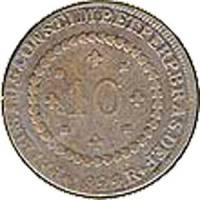 (№1824km371.1) Монета Бразилия 1824 год 10 Reacute;is (Р)