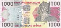 Банкнота Сьерра-Леоне 2006 год 1 000 леоне Баи Буре   UNC