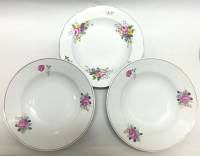 Тарелки суповые, 3 шт