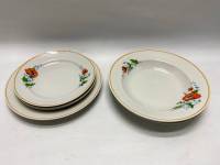 Набор тарелок Пролетарий 6 шт (состояние на фото)