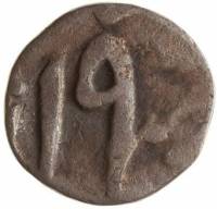 (№1783km80.3) Монета Индия 1783 год 1/16 Rupee (Шах Алам II в)