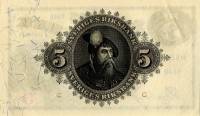 (,) Банкнота Швеция 1940 год 5 крон "Густав I Васа"   UNC