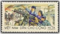 (1967-035) Марка Вьетнам "Пулемётчик"   Война во Вьетнаме III Θ