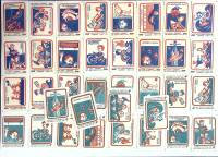 Набор спичечных этикеток "Правила поведения на воде", 36 шт, СССР (сост. на фото)