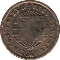 (№1835km414) Монета Бразилия 1835 год 40 Reacute;is (Paraacute)