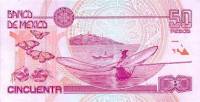 () Банкнота Мексика 1996 год 50  ""   UNC