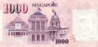 () Банкнота Сингапур 1999 год 1 000  ""   UNC