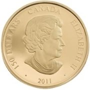 () Монета Канада 2011 год 1500  ""    AU