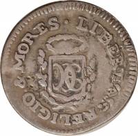 (№1807km6) Монета Гаити 1807 год 15 Soles