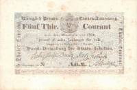 (№1824P-S397) Банкнота Германия 1824 год "5 Thaler"