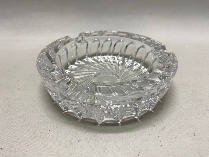 Пепельница хрусталь 14 см