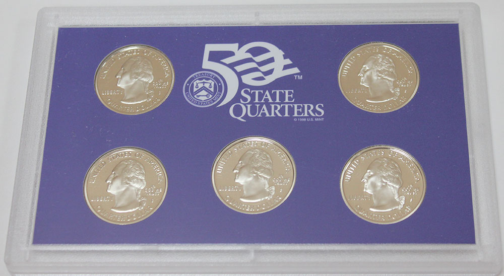 (2005s, 5 м., Штаты) Набор США 2005 год  Годовой набор  PROOF
