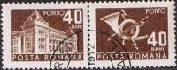 (№1970-117) Лист марок Румыния 1970 год "Почта и связь", Гашеный