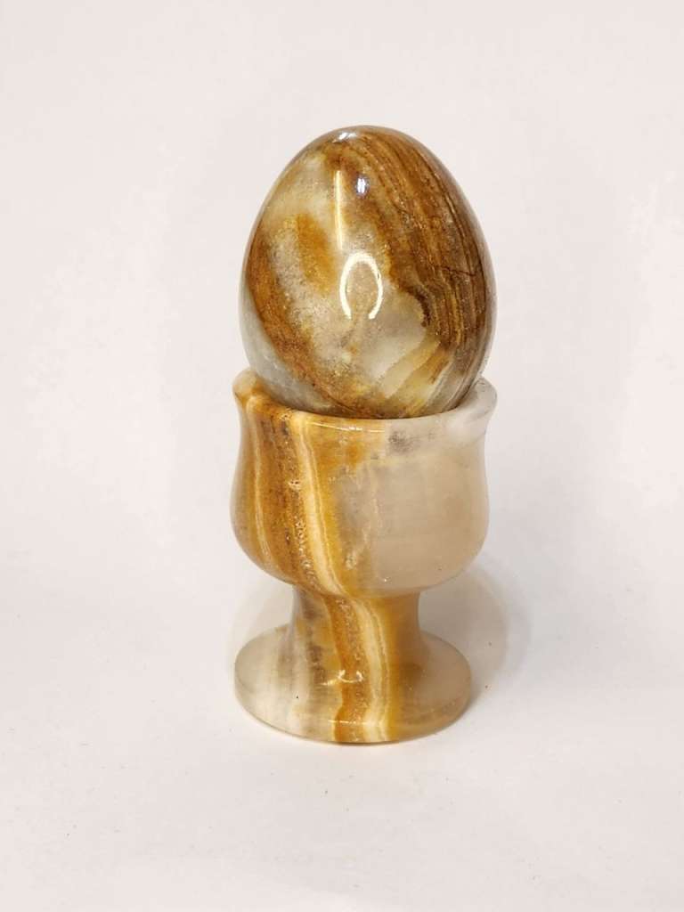 Сувенир статуэтка оникс Рюмка и Яйцо